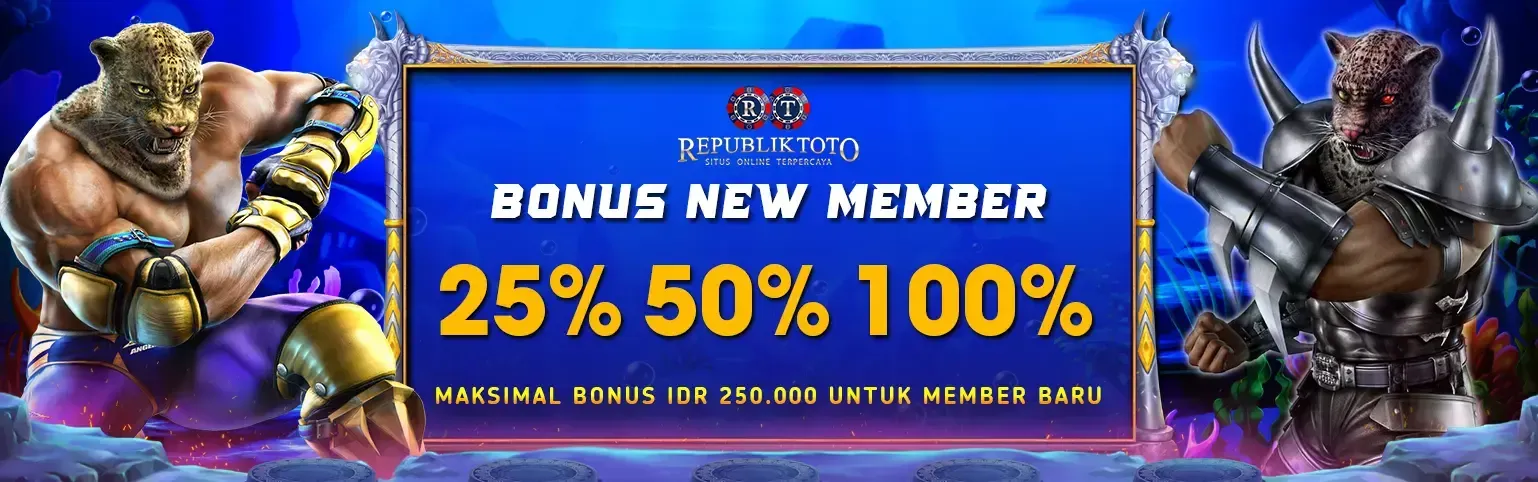 BONUS MEMBER BARU HINGGA 100